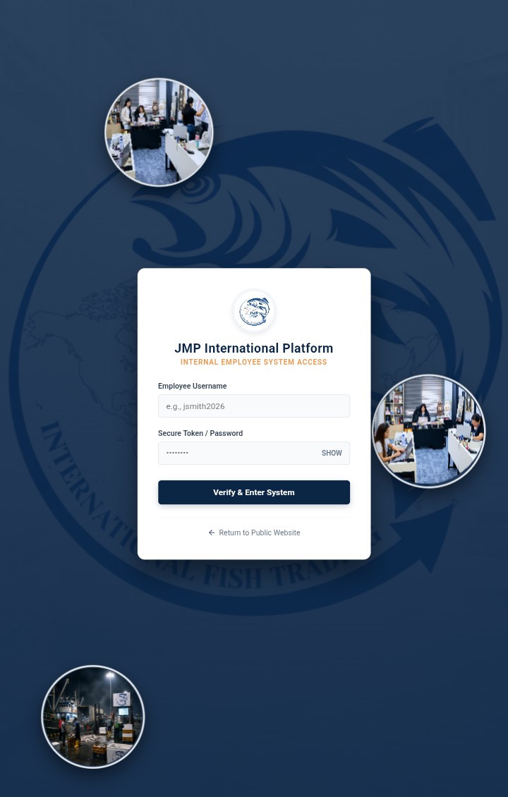 Internal Employee System Access - Login Portal