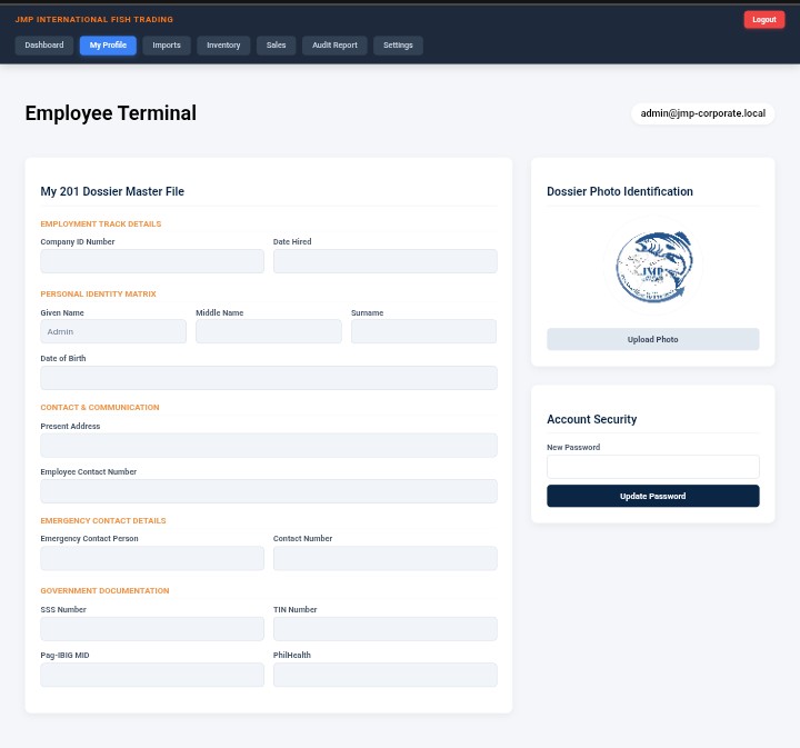 Stock & Asset Control Matrix Hub