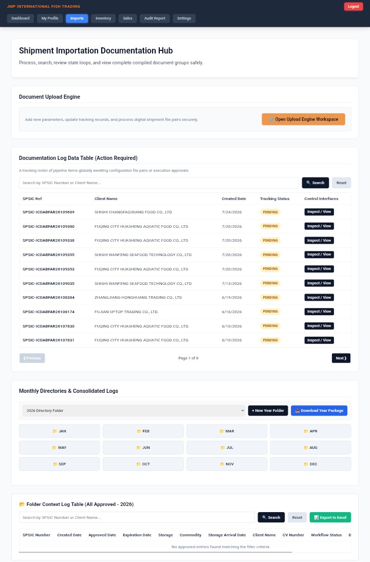Shipment Importation Documentation Hub